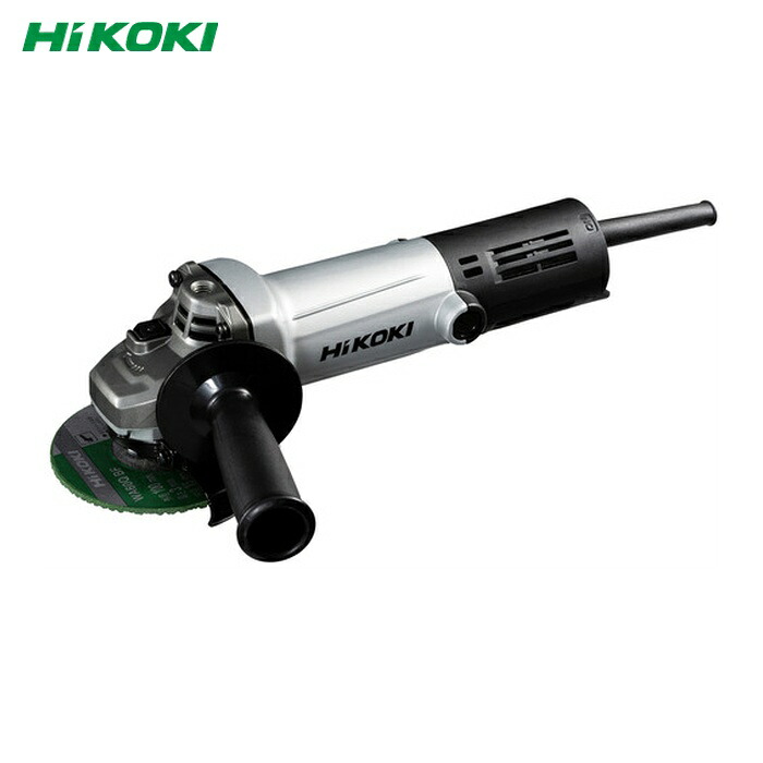 HiKOKI ハイコーキ G10SLA 灯し火ディスクグラインダ 剃刀砥径100MM 低速高トルク形 スナップスイッチ式 (1台)