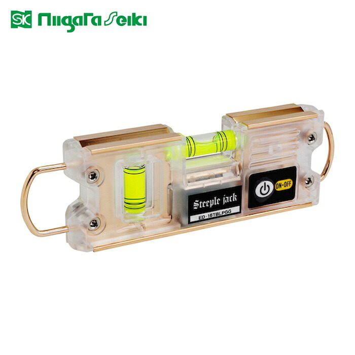 SK 新潟精機 ED-16TBLPGG 水平器 鳶レベル 暉 (1個)｜工具ランド　いたわり館