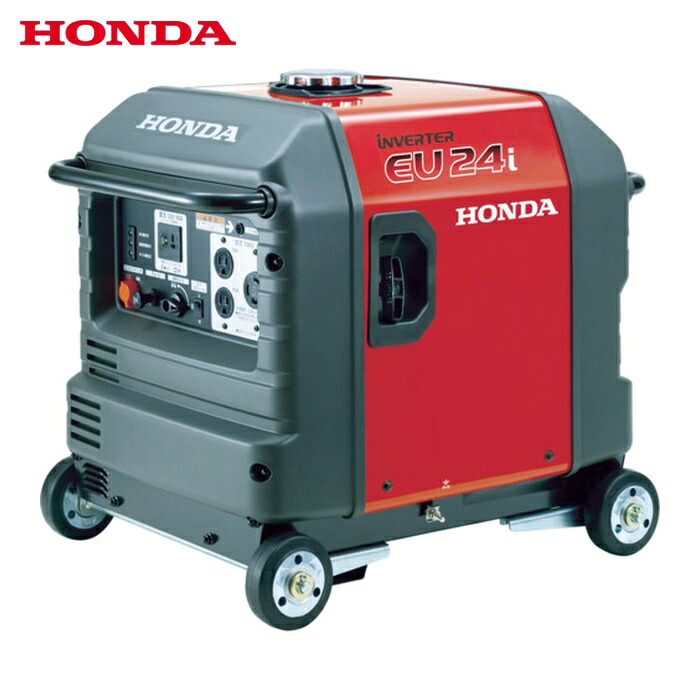 ホンダ HONDA EU24IK1JN1 正弦波インバーター搭載発電機 2.4kVA(交流/直流)車輪付 (1台)