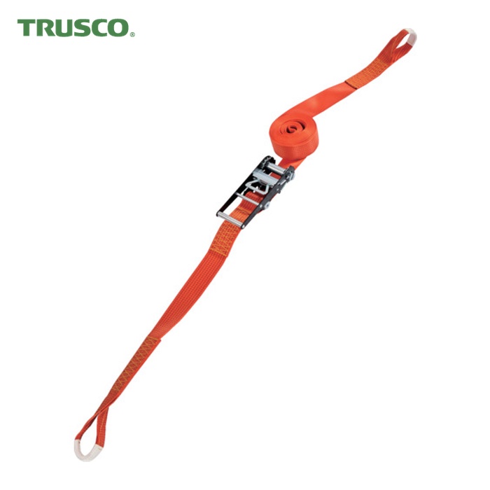 トラスコ TRUSCO ベルト荷締機ワイドハンドル 75mm幅 2030kg アイタイプ JIS規格品 (1台) GV75A-2000R