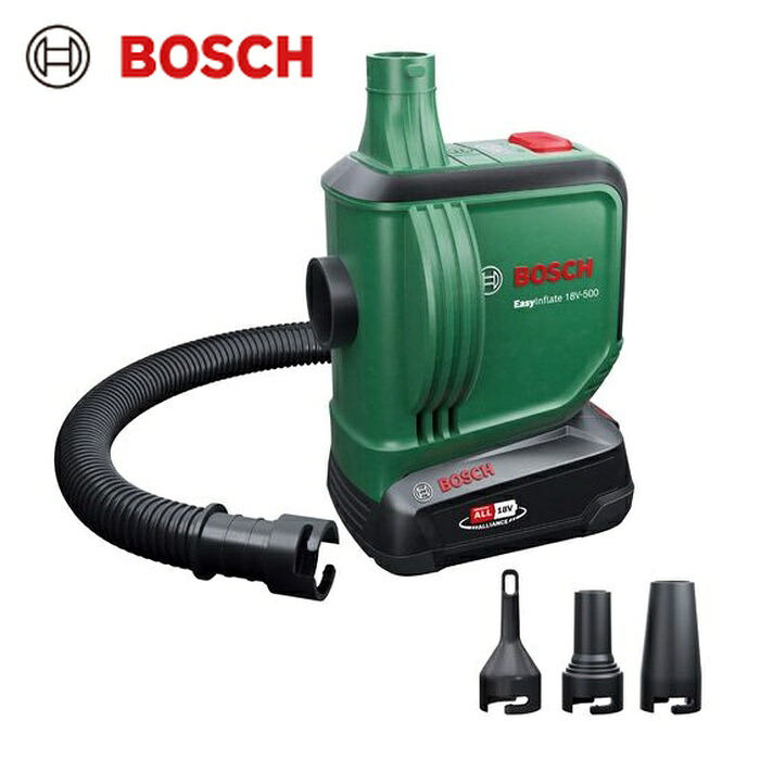 ボッシュ 18Vコードレスエアポンプ+乾電池申し受ける器書き割り (1S) EIF18V-500HSET