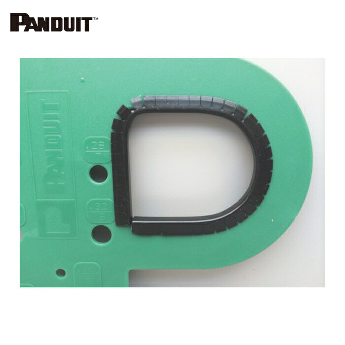 パンドウイット PANDUIT GEE144F-C0 自在ブッシュ スリット付き・ロールタイプ 耐候性黒 (1巻)