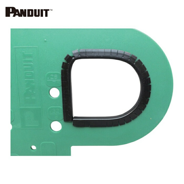 パンドウイット PANDUIT GEE62F-C0 自在ブッシュ スリット付き・ロールタイプ 耐候性黒 (1巻)