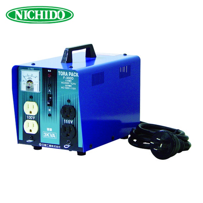 日動工業 NICHIDO F-300D ニュートラパック降圧専用器 3KVA 定格電流30A (1台)
