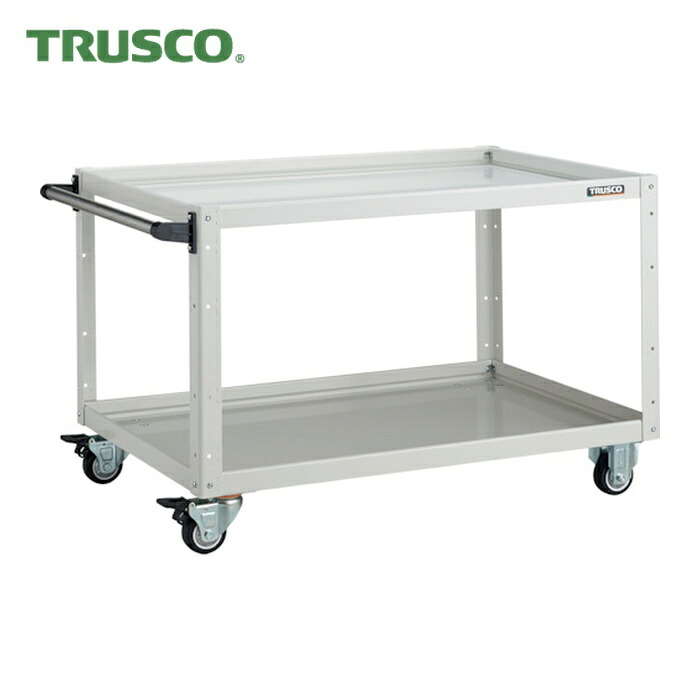 トラスコ TRUSCO ツールワゴン イーグルワゴン 900X600XH600 4輪自在 ホワイト (1台) EGW-692J-W｜工具ランド　いたわり館