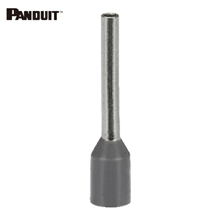 パンドウイット PANDUIT FSD78-10-D 絶縁付フェルール端子(SingleWire DIN規格) AWG16 黒 500本入 FSD78-10-D (1箱) 11,474円