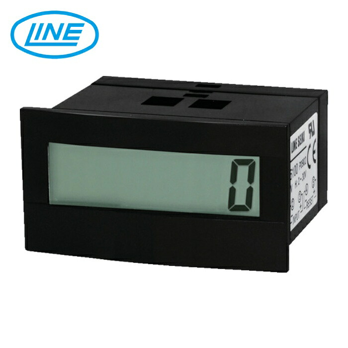 ライン精機 LINE GC2-6010 セルフ電源トータルカウンタ フロントリセットナシ (1台)
