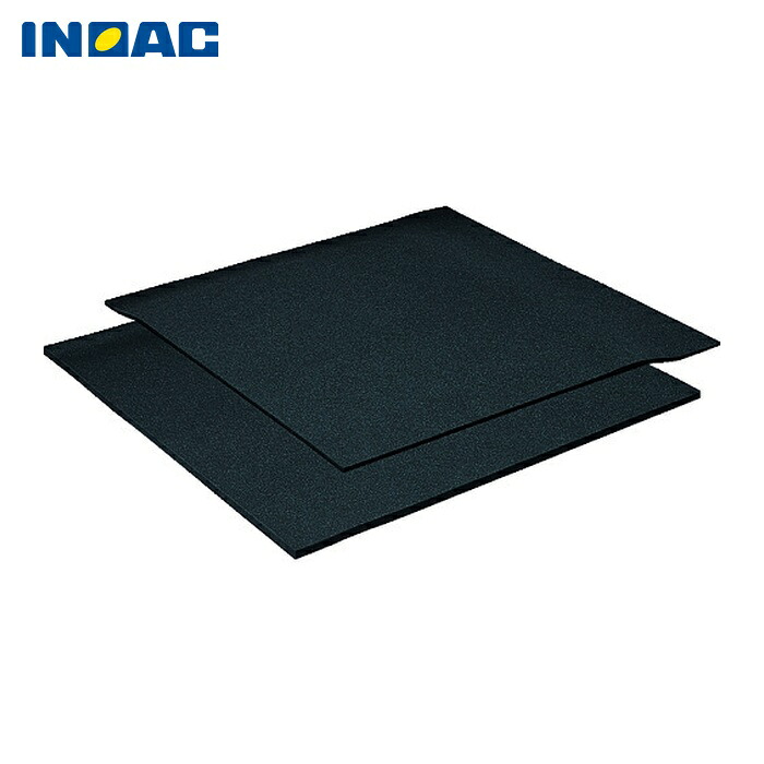 イノアック カームフレックス F-2 黒 25x1000x1000 化粧断ち加工 (1枚) F-2-25