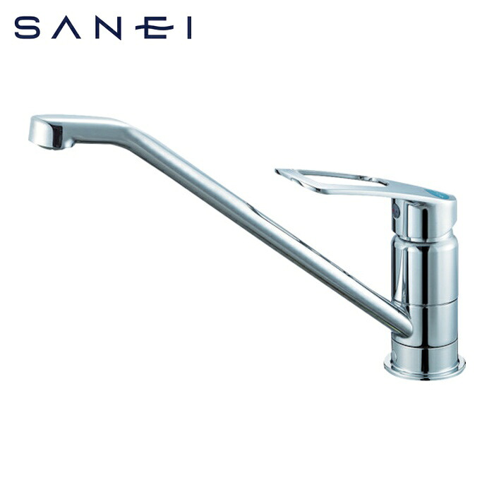 SANEI 三栄水栓 K87110ETJK-13 シングルワンホール混合栓 (1台)｜工具ランド　いたわり館