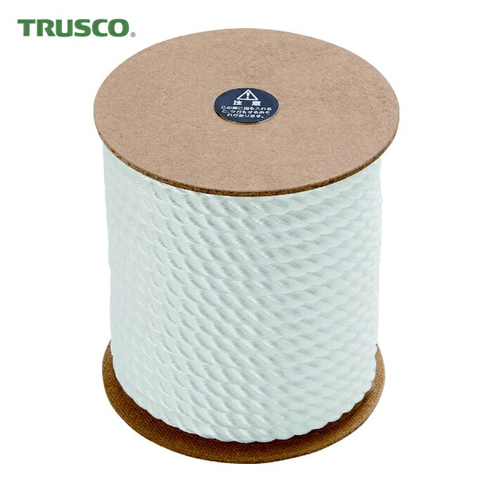 トラスコ TRUSCO イザナス[[R下]]ロープ3つ打タイプ 線径9mm 長さ30m (1巻) IZA-930｜工具ランド　いたわり館