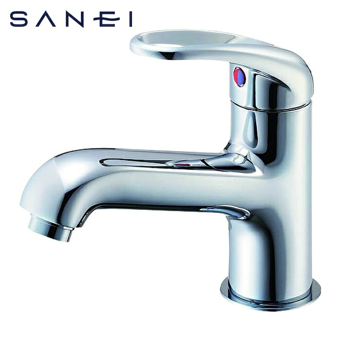 SANEI 三栄水栓 K4710NJV-13 シングルワンホール洗面混合栓 (1個)|工具ランド いたわり館