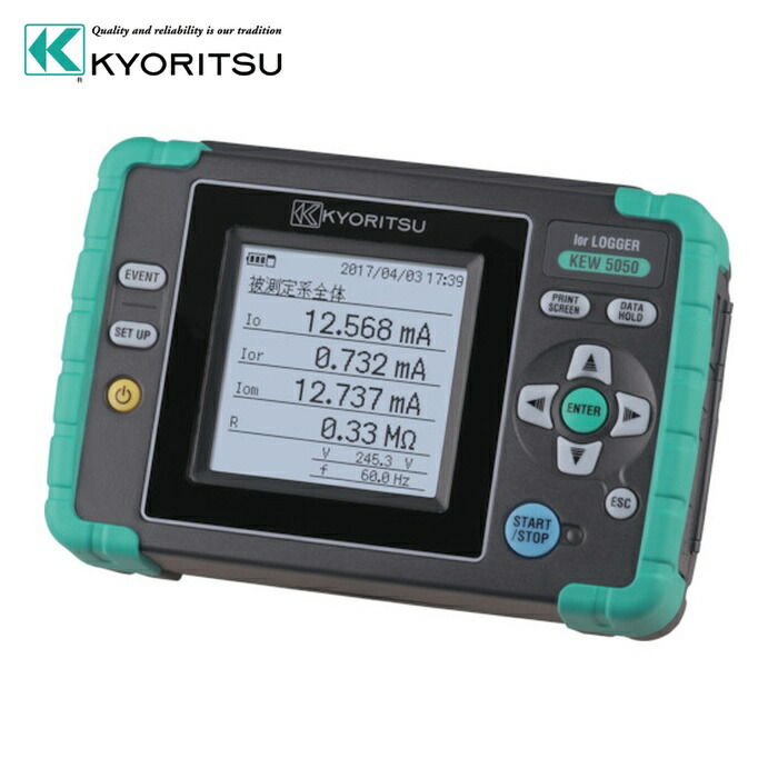 共立電気計器 KEW5050 5050 I0Rロガー (1台)