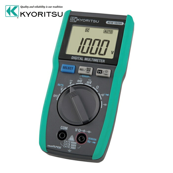 共立電気計器 KEW1020R 1020R デジタルマルチメータ (1台)
