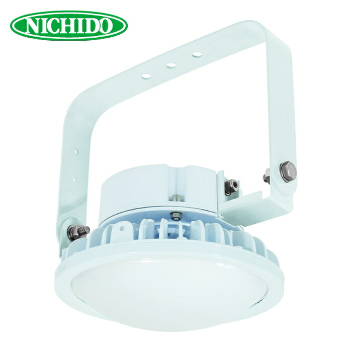 日動工業 NICHIDO L100B-P-HM110-50K ハイスペックハイディスク100W 電源装置内蔵型 昼白色 吊下げ型 乳白 (1台)|工具ランド いたわり館