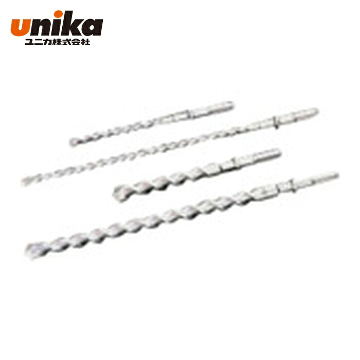 ユニカ unika HEXSB25.0X800 混凝土せん孔機 六角軸ビット 百貨店ロング石用 25.0×800粍 (1本)