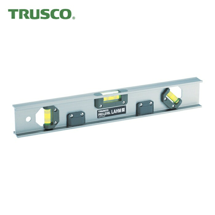 トラスコ TRUSCO アルミレベル マグネット付 900mm (1個) LAHM-900