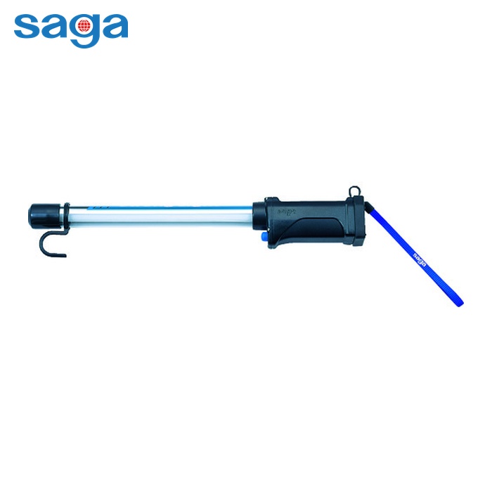 嵯峨電機 saga LB-8LW ハンドライト 充電式コードレスライト(電池パック付) 防雨型 明るさ460lm (1台)