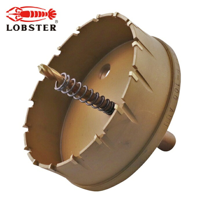エビ ロブテックス HO100G 超硬ホルソー(チタンコーティング) 100mm (1本)｜工具ランド　いたわり館