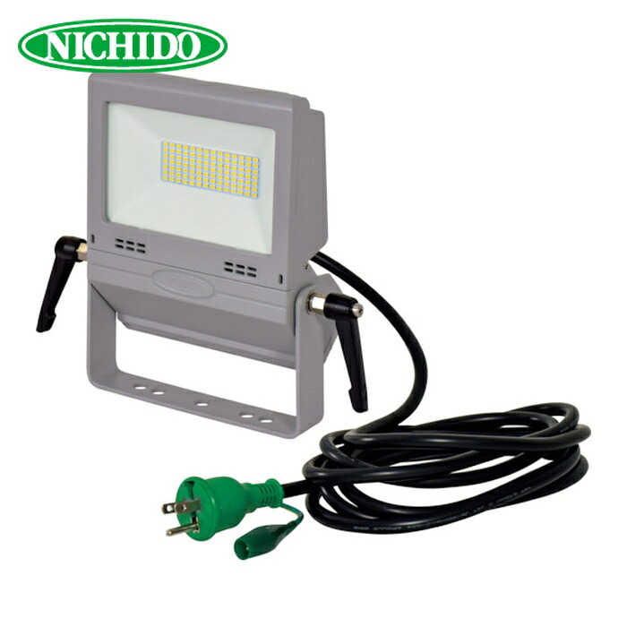 日動工業 NICHIDO LEN-FH30D-SL-50K LED投光器 作業用フラットライト30W (1台) 16,724円
