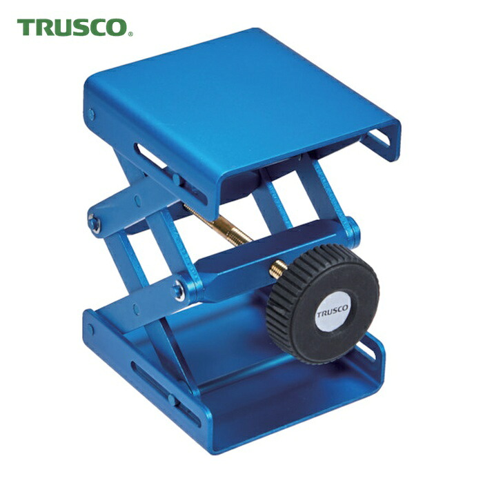 トラスコ TRUSCO カラーラボジャッキ 青 75X80 (1台) LBJ30-B｜工具ランド　いたわり館