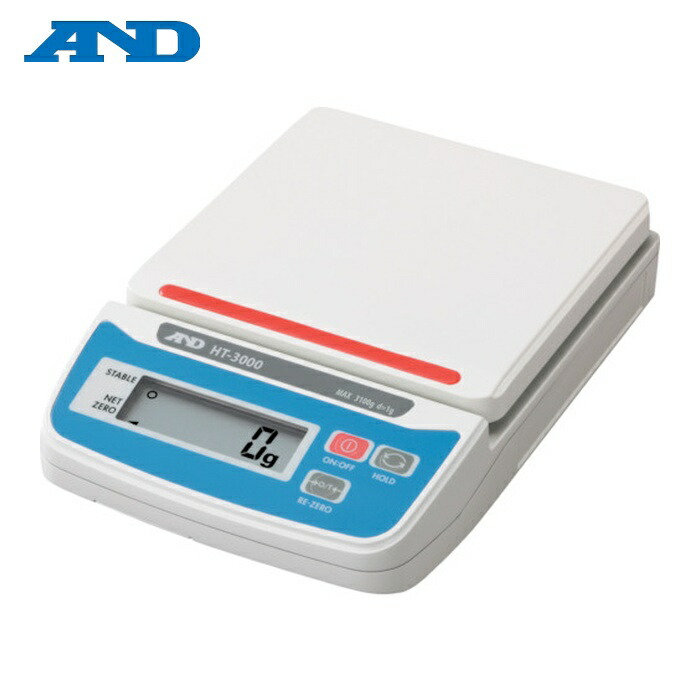 A&D エーアンドディ HT3000 コンパクトスケール 1.0G/3100G (1台)