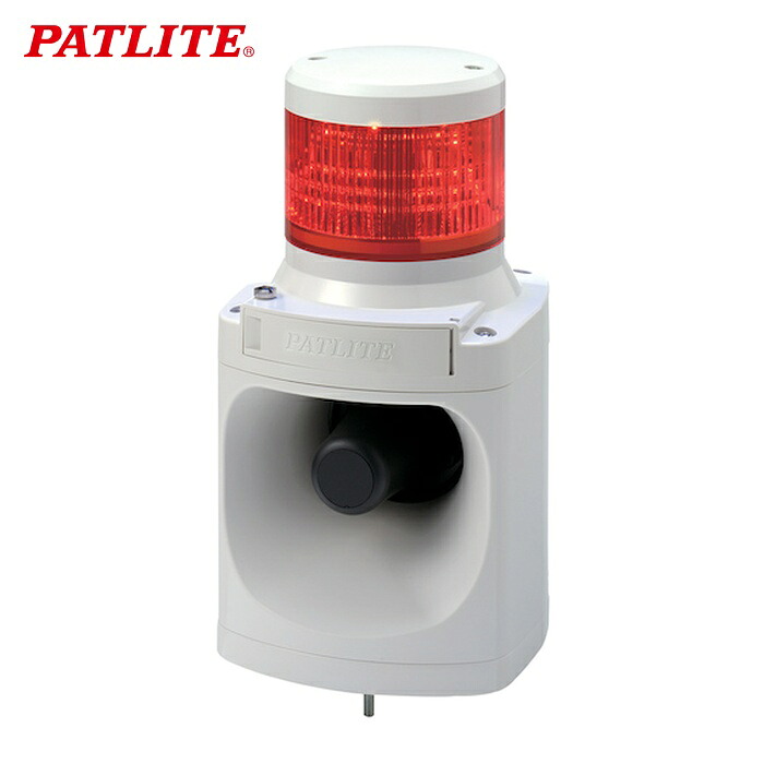 パトライト PATLITE LKEH-102FA-Y LED積層交通信号灯付き添い人陰電子音案内書器 (1台)