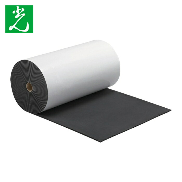 光 HIKARI スポンジドラム巻 粘着付 厚5mmX幅500mmX長9m (1巻) KSBR505-9T｜工具ランド　いたわり館