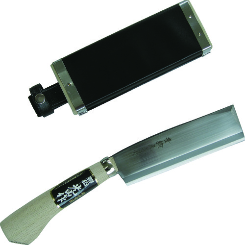 豊稔 光山作 安来鋼青紙付 片刃腰鉈165mm (1丁) HT-3516