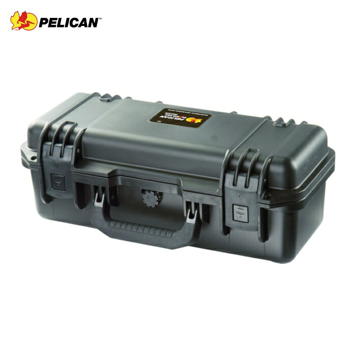ペリカン PELICAN IM2306-00001 ストームケース スモールケース IM2306黒 462×213×170 (1個)|工具ランド いたわり館
