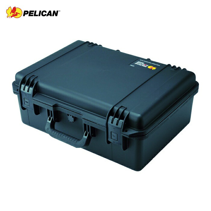 ペリカン PELICAN IM2600-00001 プロテクターツールケース ストームケース ミディアムケース IM2600黒 538&times;406&times;211 (1個)｜工具ランド　いたわり館