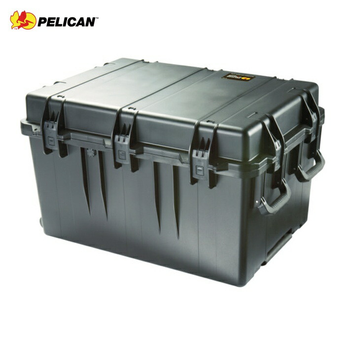 ペリカン PELICAN IM3075-00000 ストームケース ラージケース IM3075 (フォームなし)黒 846&times;620&times;490 (1個)｜工具ランド　いたわり館