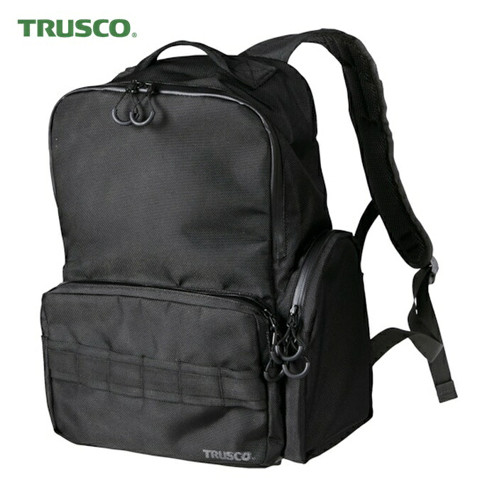 トラスコ TRUSCO 建築・土木現場用バックパック KENdoSEL (1個) KDSBP-BK｜工具ランド　いたわり館