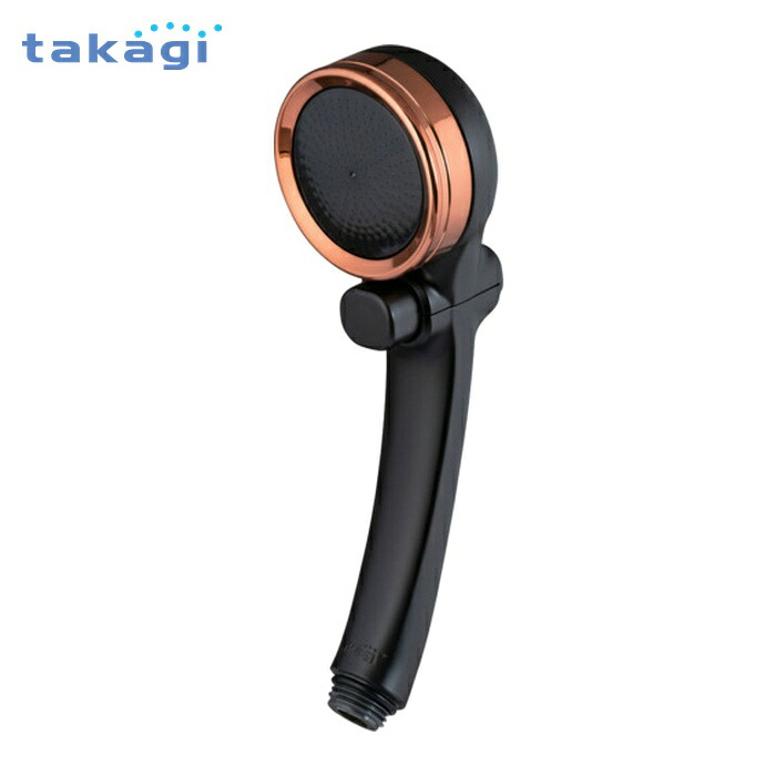 タカギ シャワーヘッド キモチイイバブルシャワピタ(マットブラック) (1本) JSB024BB