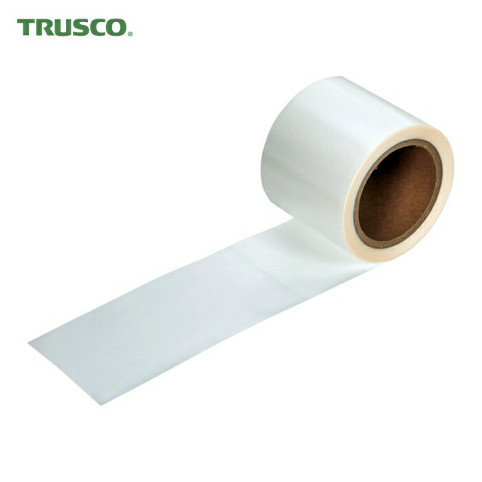 トラスコ TRUSCO 透明耐久保護テープ(梨地・透明) 90mmx50m (1巻) HT-9050