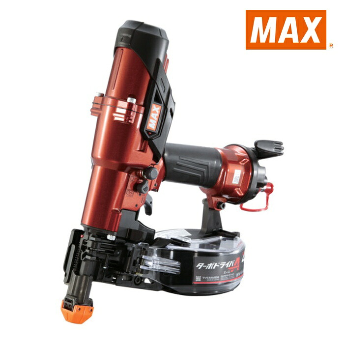 マックス MAX HVR41G6R ねじ打機 高圧ねじ打機 ターボドライバ HV-R41G6-R (1台)
