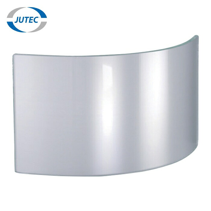 JUTEC 耐熱保護すること服 ボンネット 無償性大きさ用 硝子バイザー せつ然たる 150mm×250粍 (1個) HWS1525KLAR