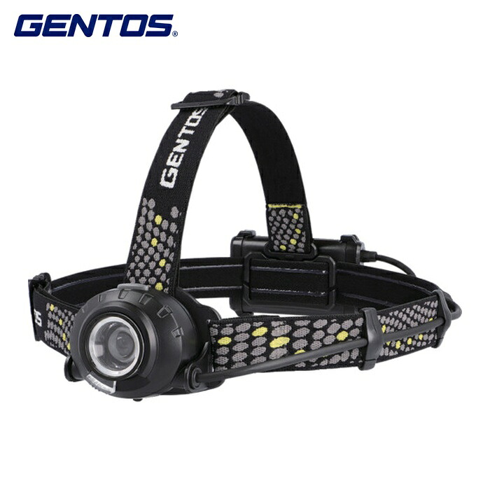 ジェントス GENTOS LEDハイブリッド式ヘッドライト ヘッドウォーズK433HD (1台) HW-K433HD