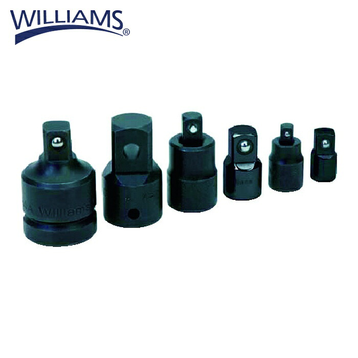 WILLIAMS ウィリアムズ JHWWSB-6ADPA 3/8運転 アダプタ仕掛ける 6個 (1S)