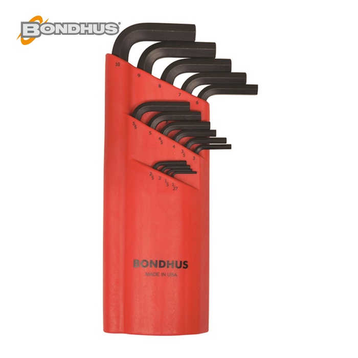 ボンダス BONDHUS HLX15M 六角L-レンチ ロング セット15本組(1.27-10mm) No.12195 (1S)