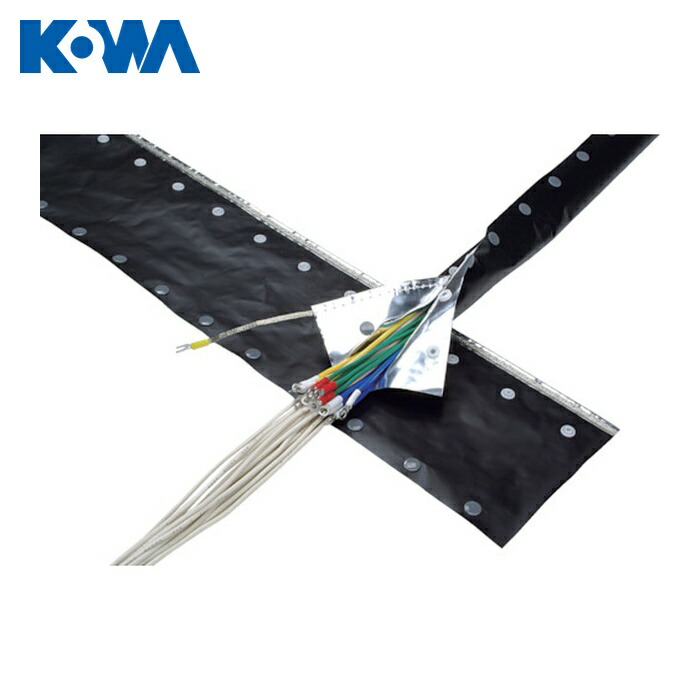 興和化成 KOWA ノイズプロテクトチューブ スナップタイプ 10×25m (1巻入) (1巻) KATS-10
