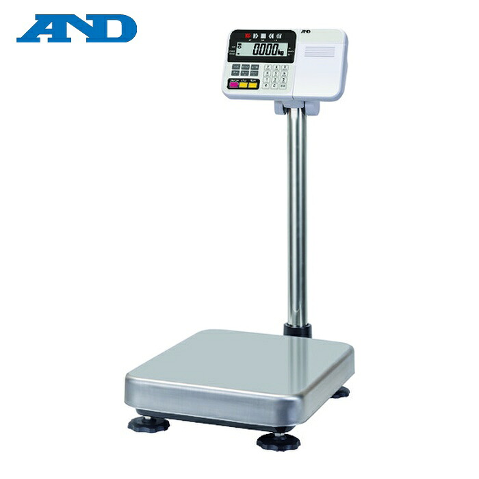 A&D エーアンドディ HW60KC 防塵・防水デジタル台はかり ひょう量60kg (1台)｜工具ランド　いたわり館