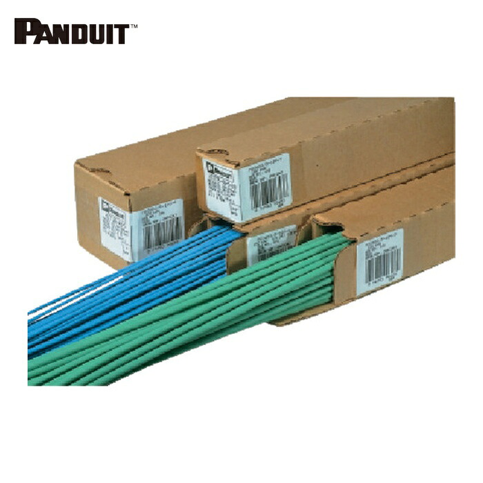 パンドウイット PANDUIT HSTT50-48-Q2 熱締め付ける熱電子管 標準尺度手合い 赤 (25本入) (1袋)