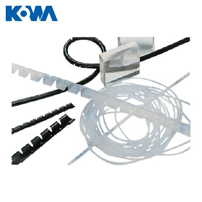 興和化成 KOWA スパイラルチューブ 25X20m ナチュラル (1巻) KS-25