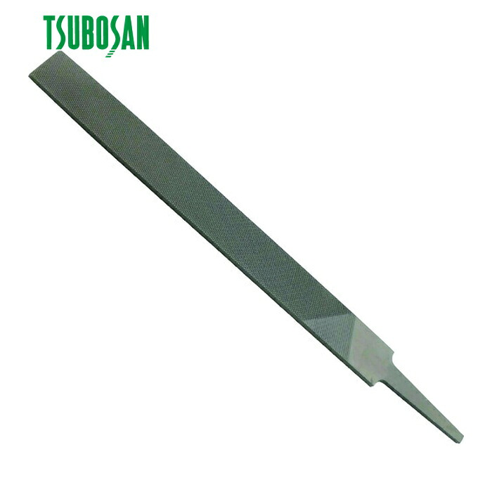 ツボサン TSUBOSAN HI350-04 鉄工ヤスリ 350mm 平 油目 (1本)