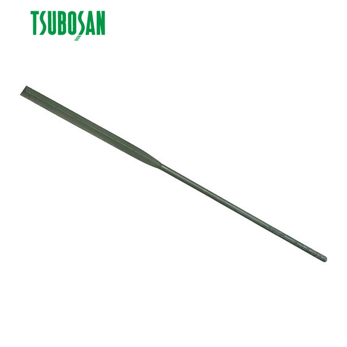 ツボサン TSUBOSAN HS01256T 精密ヤスリ 12本組 平背取 #6 (1S)|工具ランド いたわり館