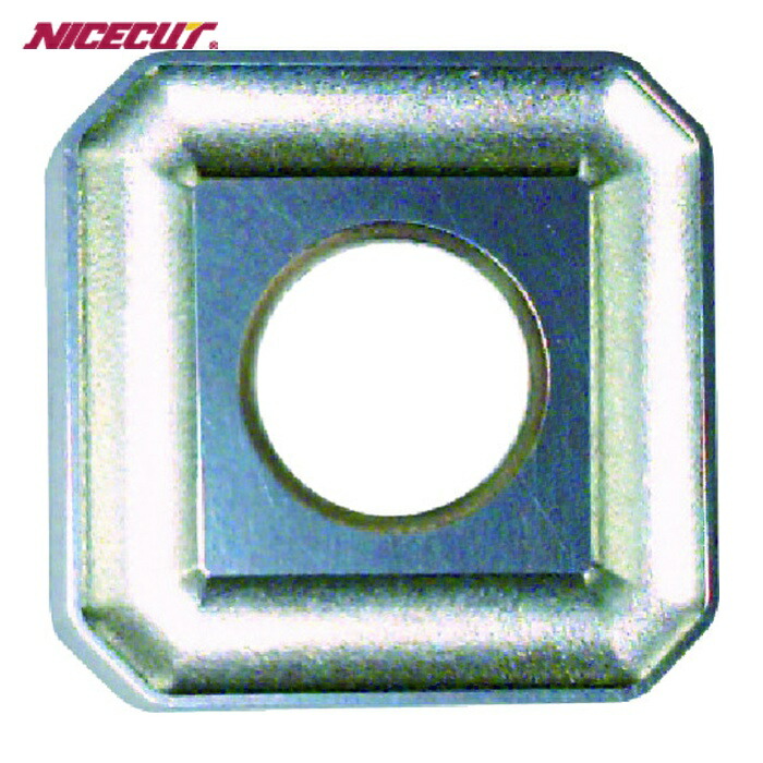 富士元工業 N43MOZ (NK2001) フェイス加工用Nタイプ並級チップ (12個)|工具ランド いたわり館