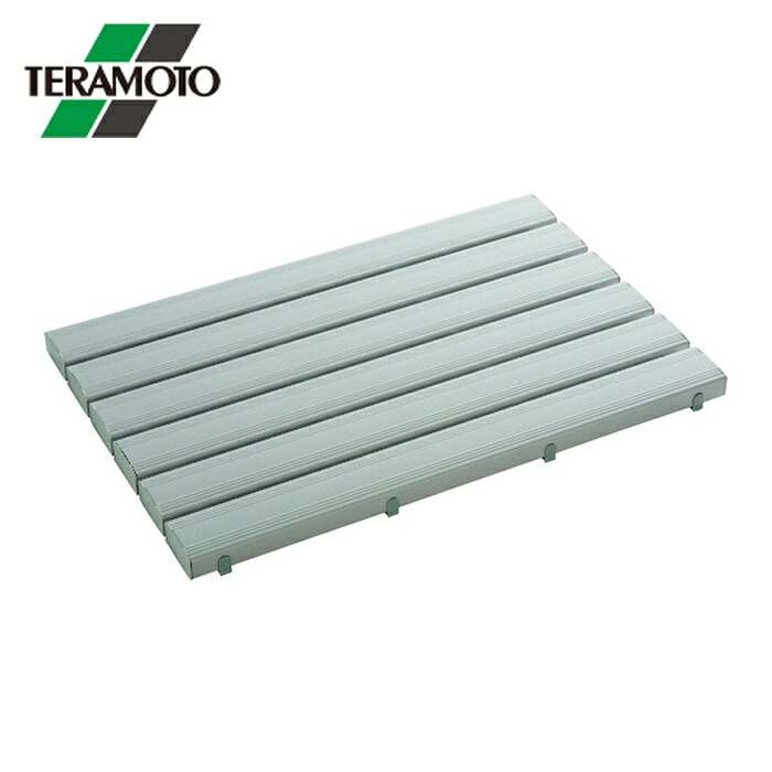 テラモト 抗菌安全スノコ(完成品)600×900mm 灰 (1枚) MR-093-341-6|工具ランド いたわり館