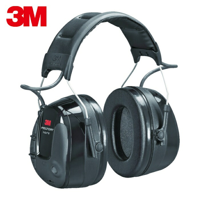 3M スリーエム PELTOR[[TM上]] ProTac[[TM上]] III 騒音制御型イヤーマフ MT13H221A (1個) MT13H221A