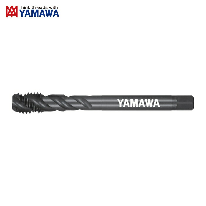 ヤマワ 弥満和 LS-SU-S-SP-P2-150-M12X1.25 ロングステンレス鋼用ショートスパイラルタップ LS-SU-S-SP L150 P2 M12X1.25 (1本)