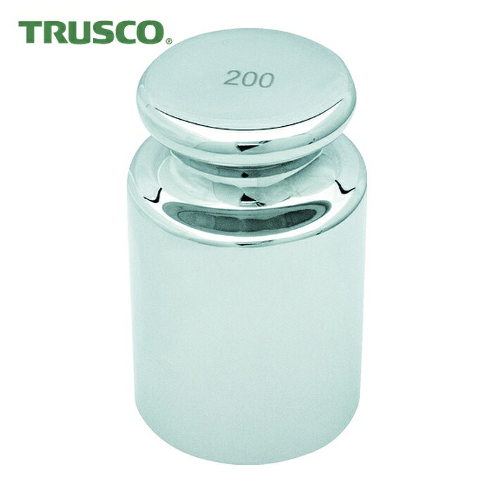 トラスコ TRUSCO OIML 円筒分銅 F1級 200g (1個) MLCF1-200G